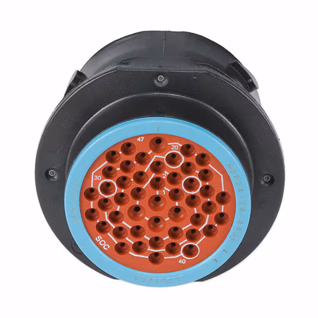 HDP24-24-47SE TE Connectivity Deutsch Connectors  Boîtiers de connecteurs circulaires